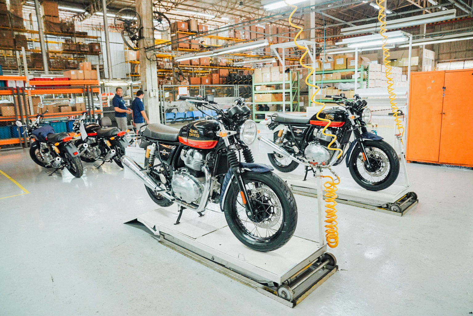 Royal Enfield Inaugura Linha De Montagem No Brasil Motor Show