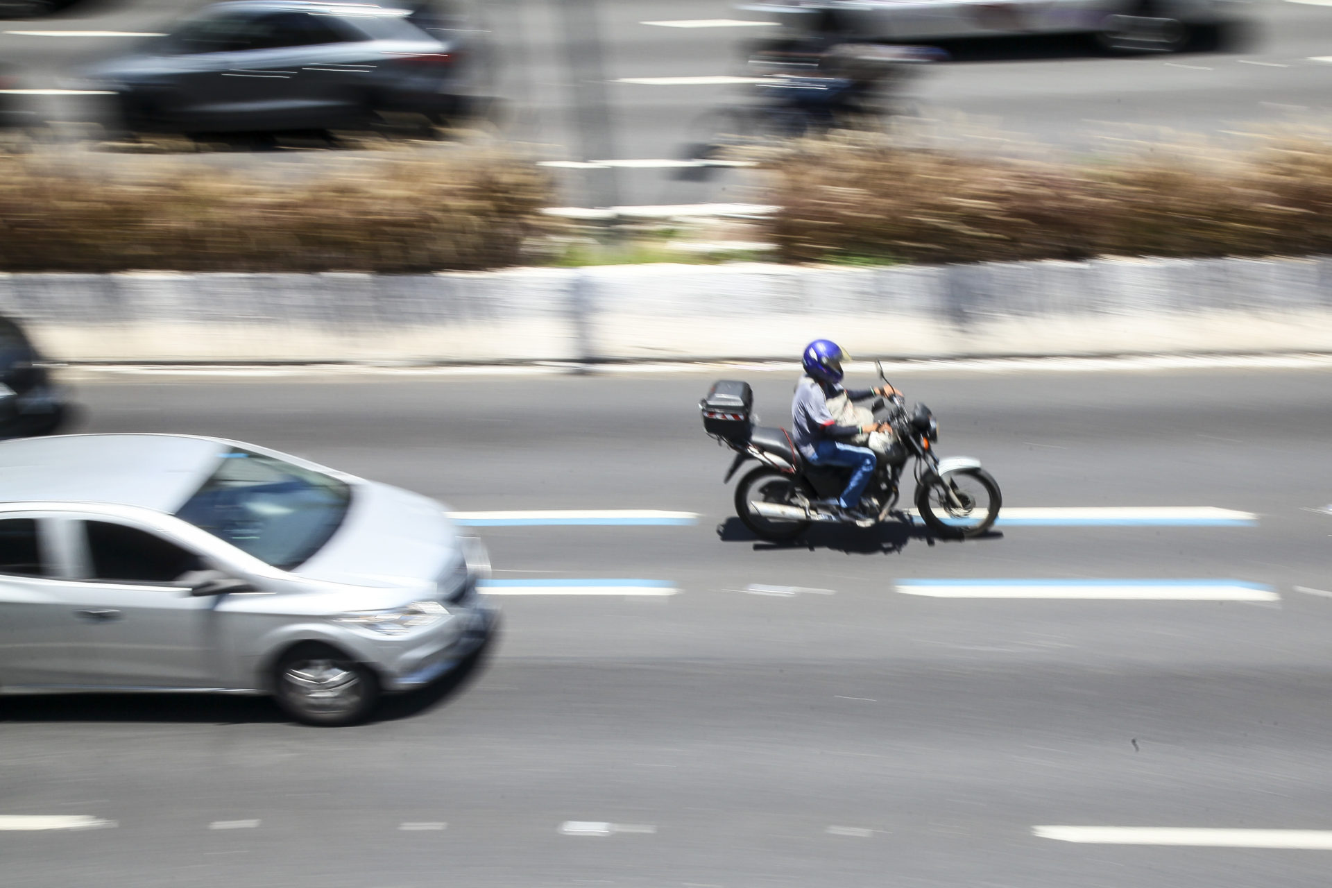 Faixa Azul Para Motos Ser Ampliada Para Mais Km Em Sp Motor Show