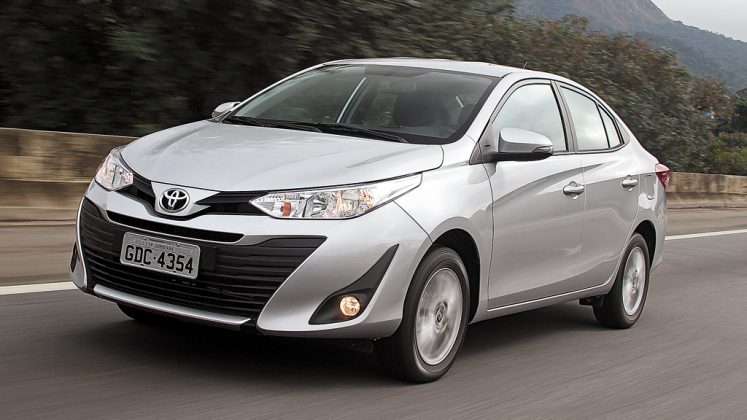 Toyota Yaris e Yaris Sedã 2020 têm aumento de preços veja tabela