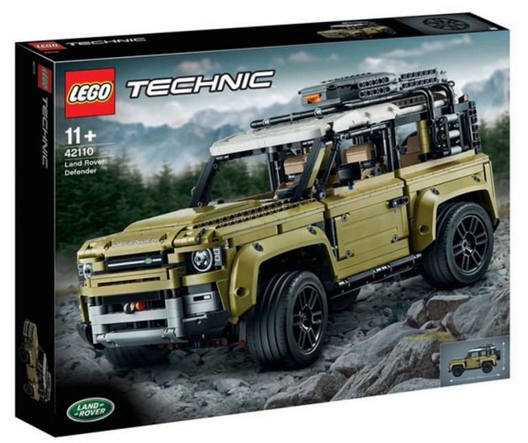 Caixa mostra o design do novo Land Rover Defender