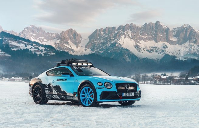 Bentley vai testar o novo Continental GT em uma corrida maluca no gelo