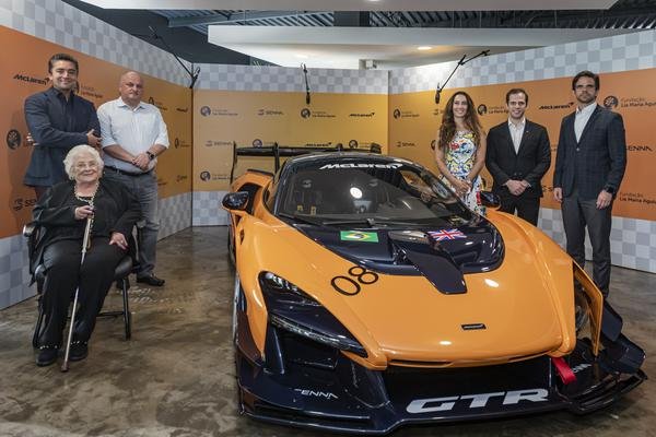 Única unidade do McLaren Senna GTR na América Latina foi apresentado em SP