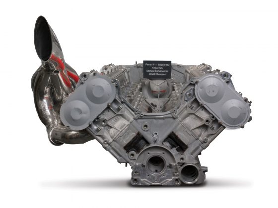 Motor da Ferrari F2003-GA