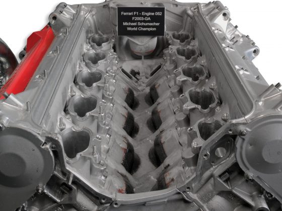 Motor da Ferrari F2003-GA