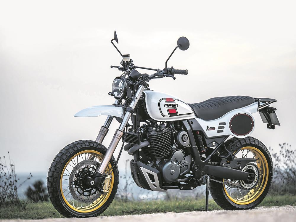 X-Ride Classic 650, a moto retrô da Mash