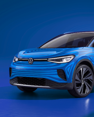 SUV elétrica ID.4 da Volkswagen evoluiu para sua versão de produção em série. Mas o novo modelo não virá para o mercado brasileiro