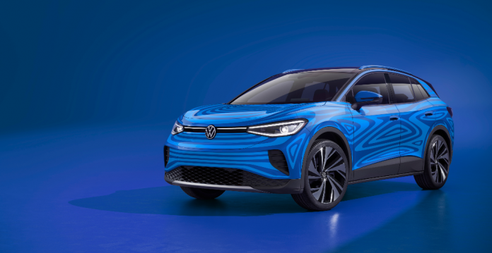 SUV elétrica ID.4 da Volkswagen evoluiu para sua versão de produção em série. Mas o novo modelo não virá para o mercado brasileiro SUV elétrica ID.4 da Volkswagen evoluiu para sua versão de produção em série. Mas o novo modelo não virá para o mercado brasileiro
