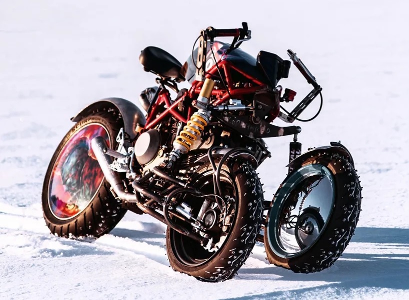 A moto de 3 rodas inspirada em Star Wars criada pela Balamutti