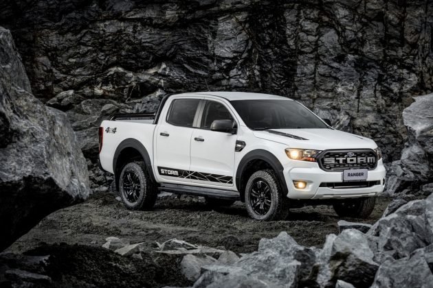 Ford Ranger Storm que vai encarar a nova Chevrolet S10 na briga pelo mercado das picapes médias