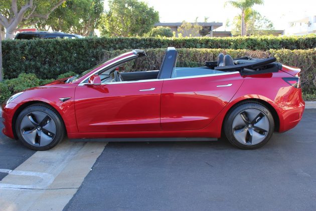 Tesla Model 3 conversível