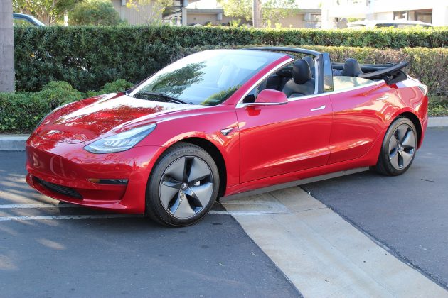 Tesla Model 3 conversível