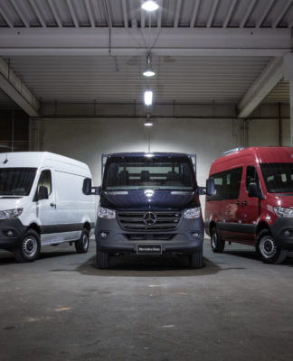 Linha Sprinter da Mercedes está no site que faz venda online de veículos comerciais