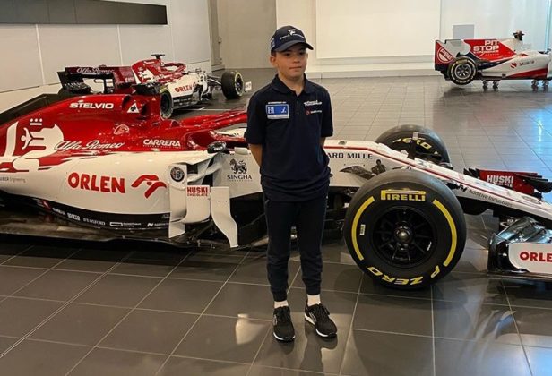 Emmo, filho de Emerson Fittipaldi é um dos jovens talentos da equipe Sauber/Alfa Romeo de F-1