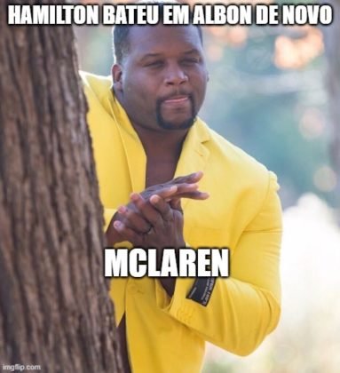 Memes da F1: Hamilton bateu de novo em Albon, e que se deu bem foi a McLaren