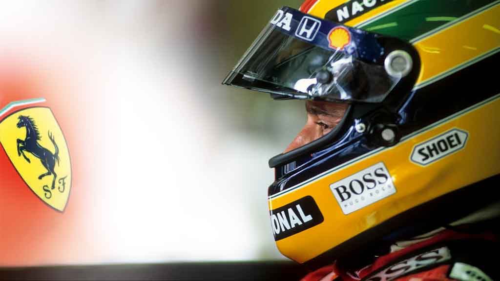 Senna na Ferrari