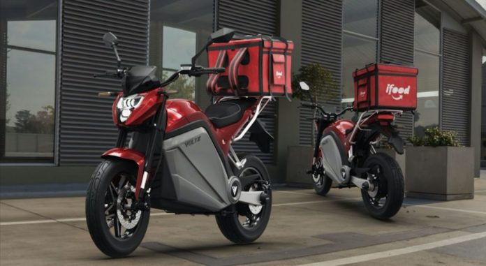 Voltz cria versão para delivery da moto elétrica EVS