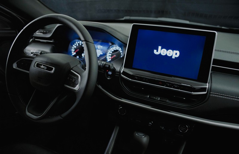 Interior do Novo Jeep Compass 2022