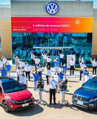 Fábrica da Volkswagen em São Carlos (SP) atinge marca histórica