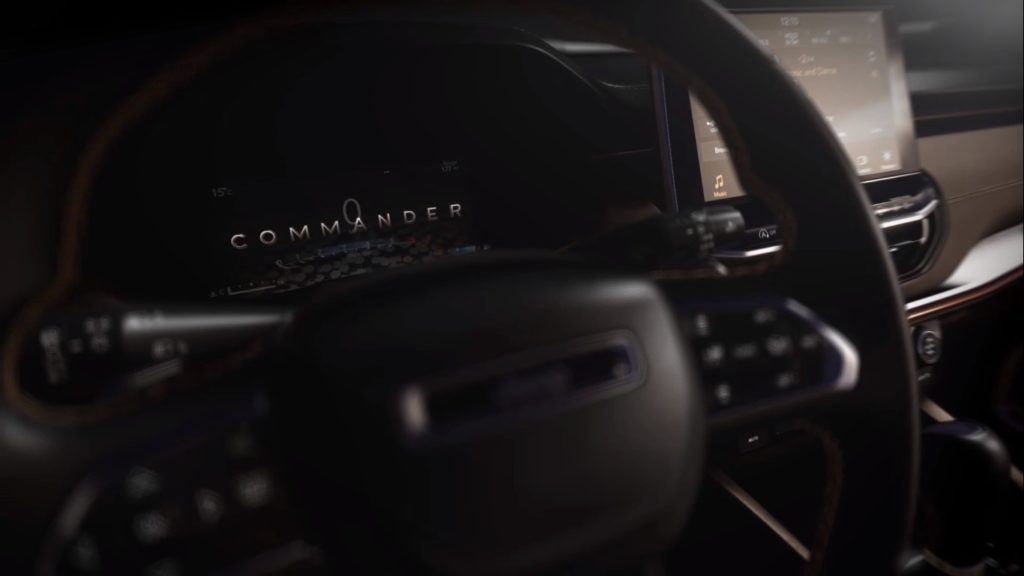 Interior do novo Jeep Commander é revelado em vídeo