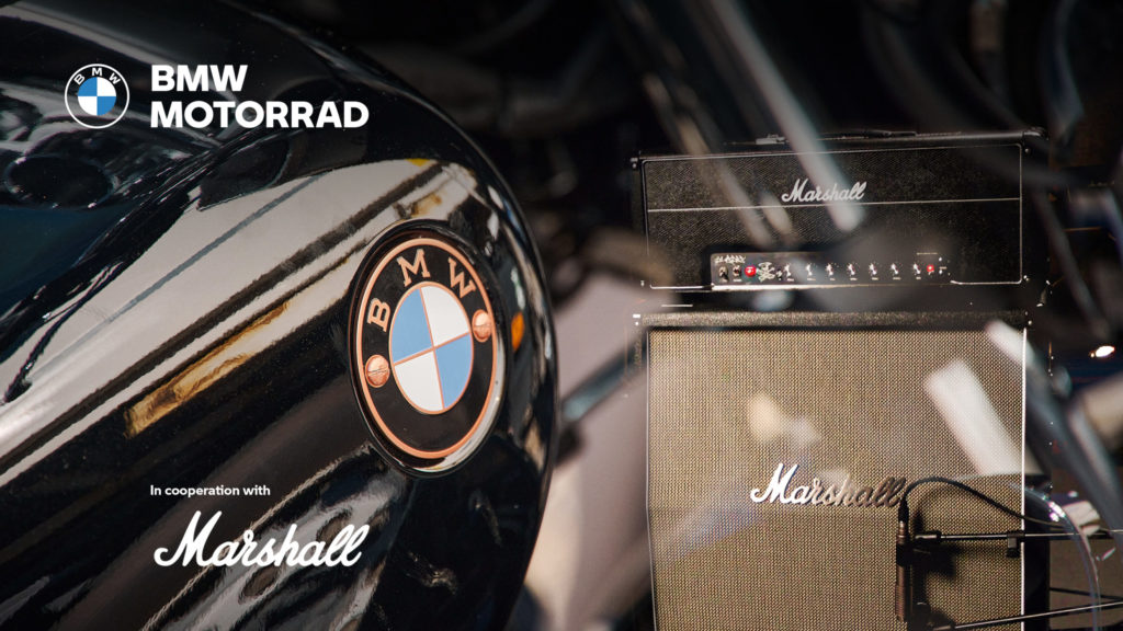 BMW Motorrad se junta à Marshall para desenvolver sistemas de som