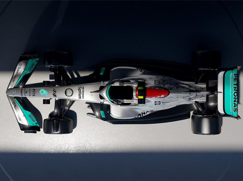F1: Mercedes traz 'flecha de prata' de volta em 2022 - Motor Show