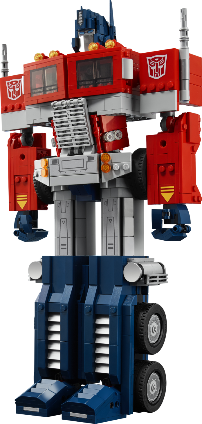 Transformers Lego e Hasbro lançam Optimus Prime de 1.500 peças