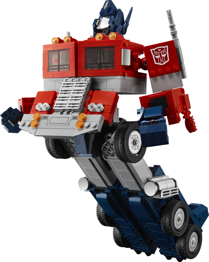 Transformers Lego e Hasbro lançam Optimus Prime de 1.500 peças