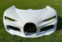 Para-choque Bugatti Chiron Super Sport