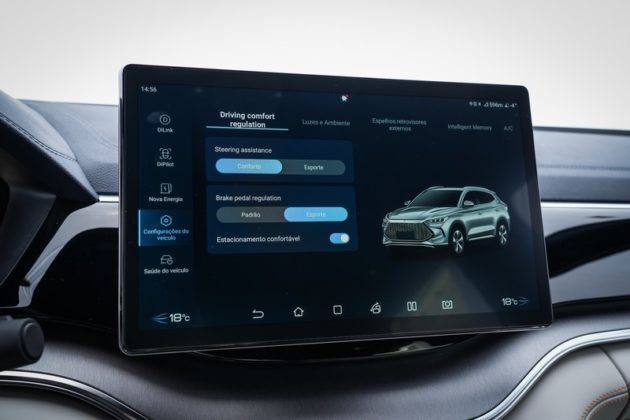 BYD Song Plus DM-i Internas