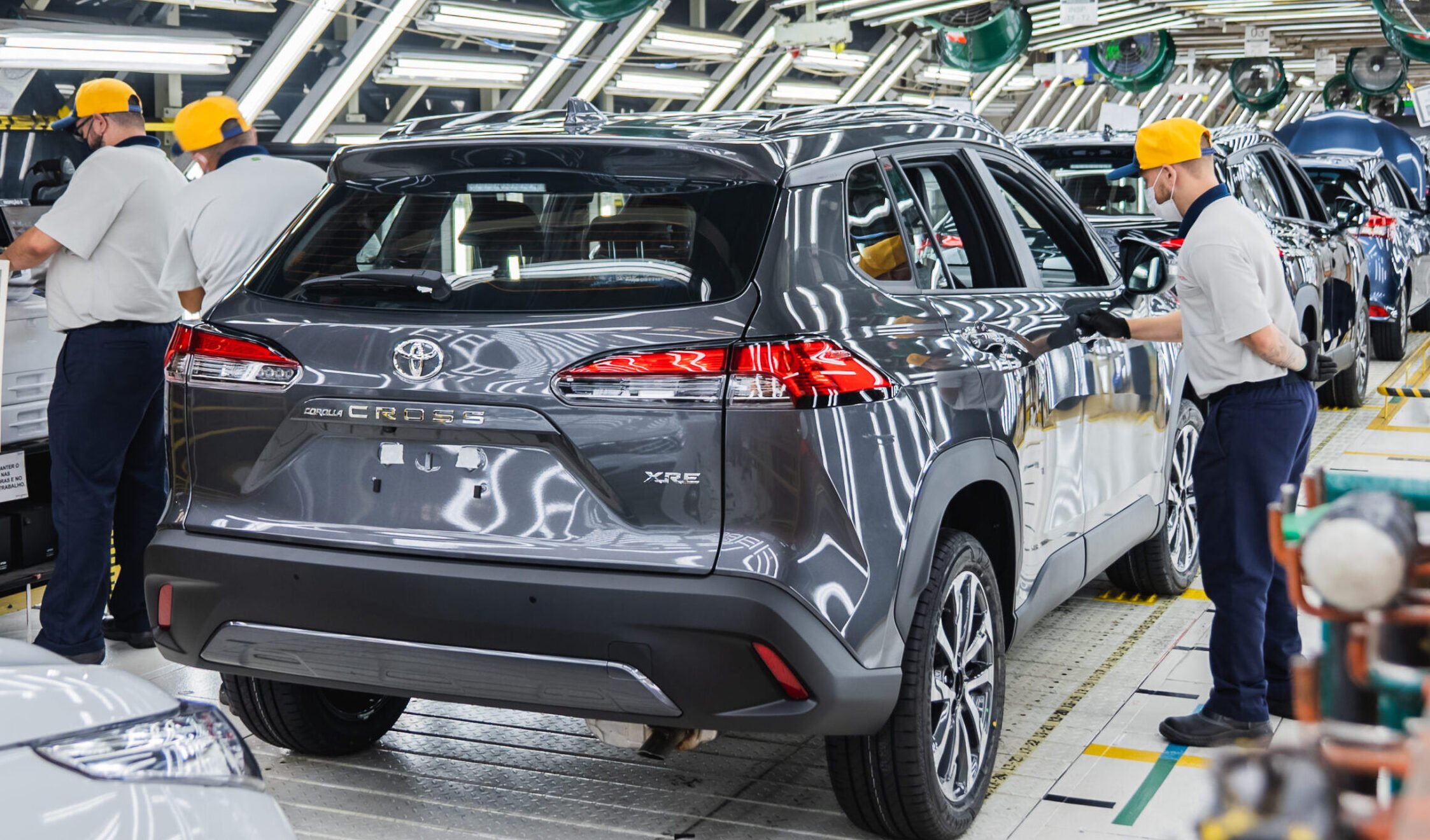 Planta da Toyota em Sorocaba (SP)