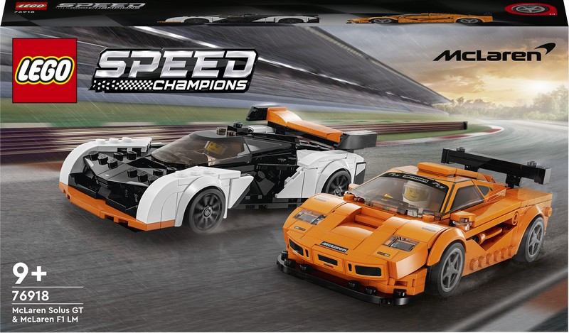 Lego McLaren F1 LM e Solus GT
