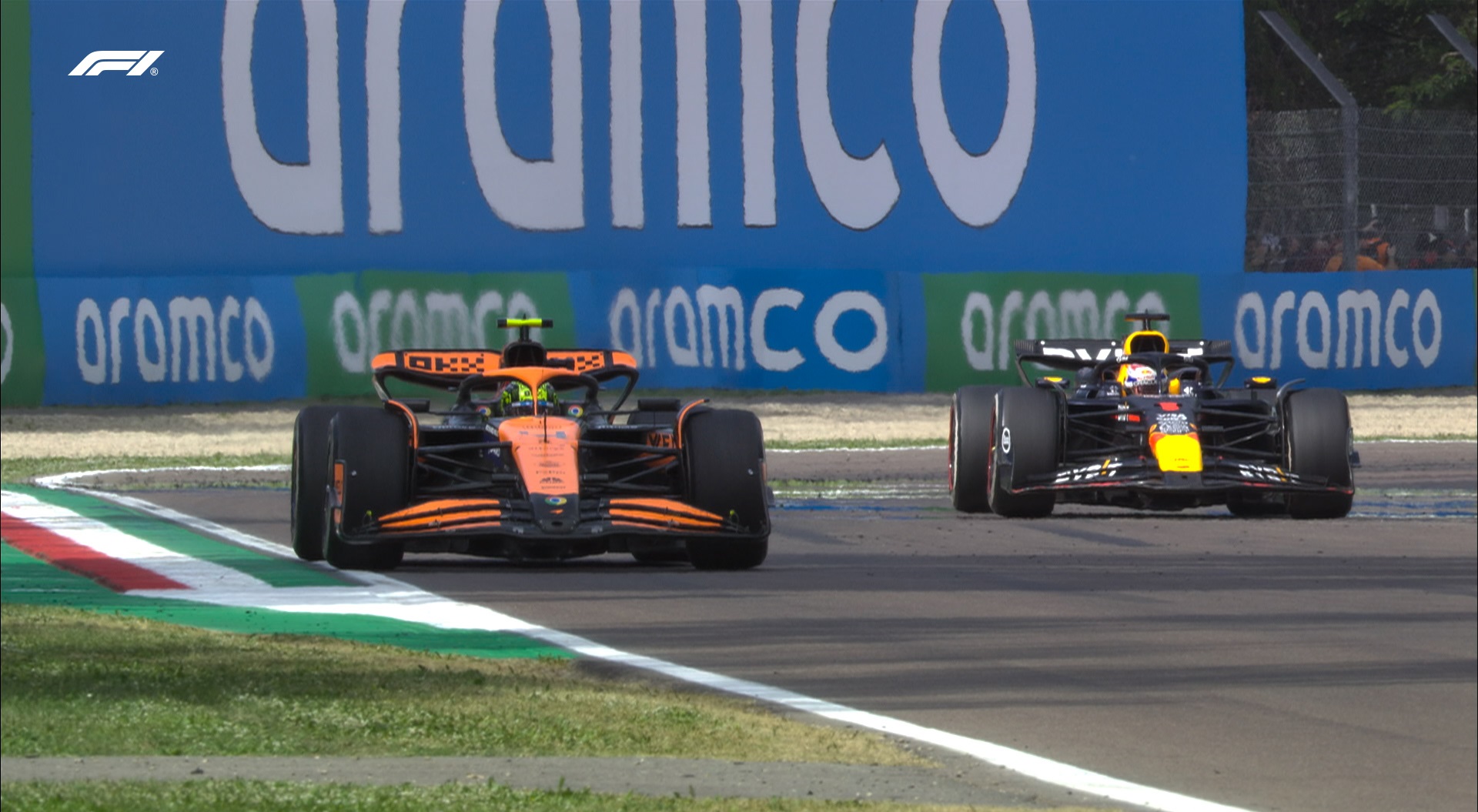 F1: GP de Emilia-Romagna marca disputa entre Norris e Verstappen