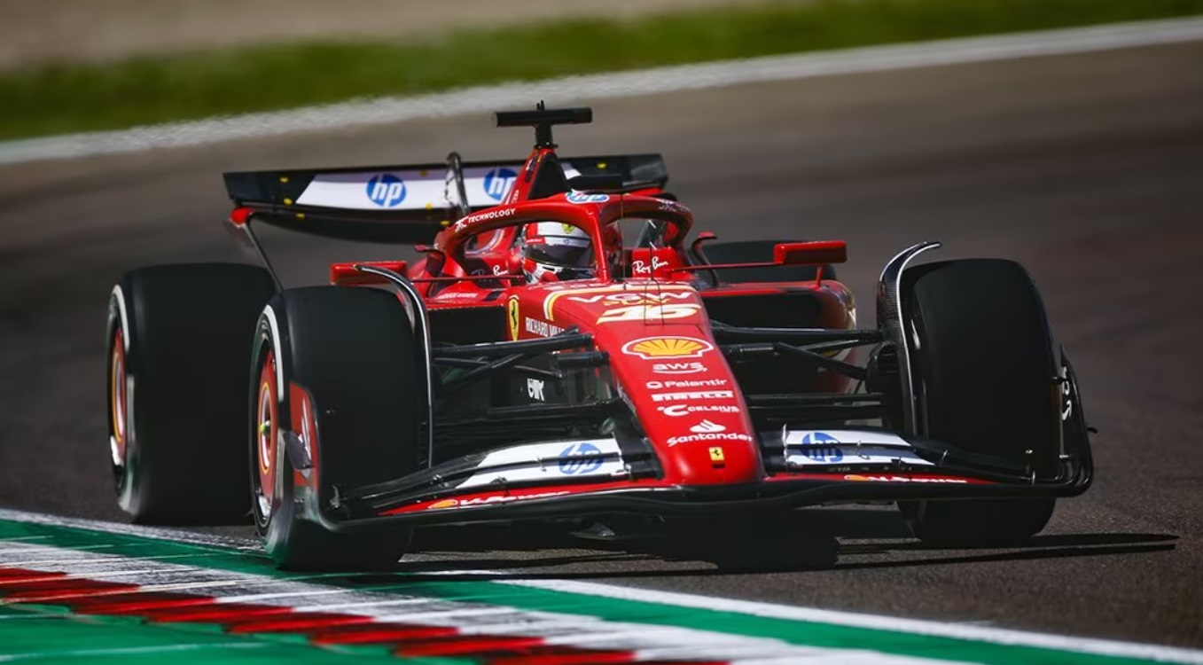 F1: Verstappen decepciona e Leclerc é o mais rápido do dia em Emilia-Romagna