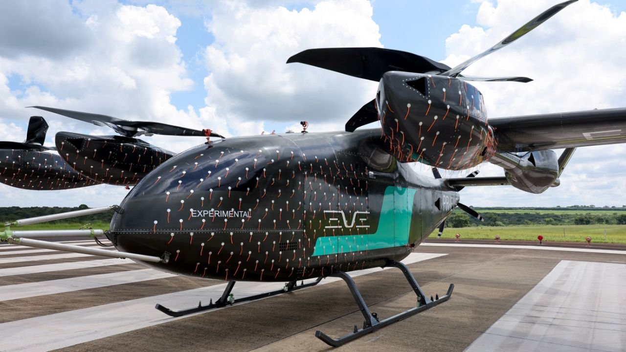 carro voador ou eVTOL da Eve