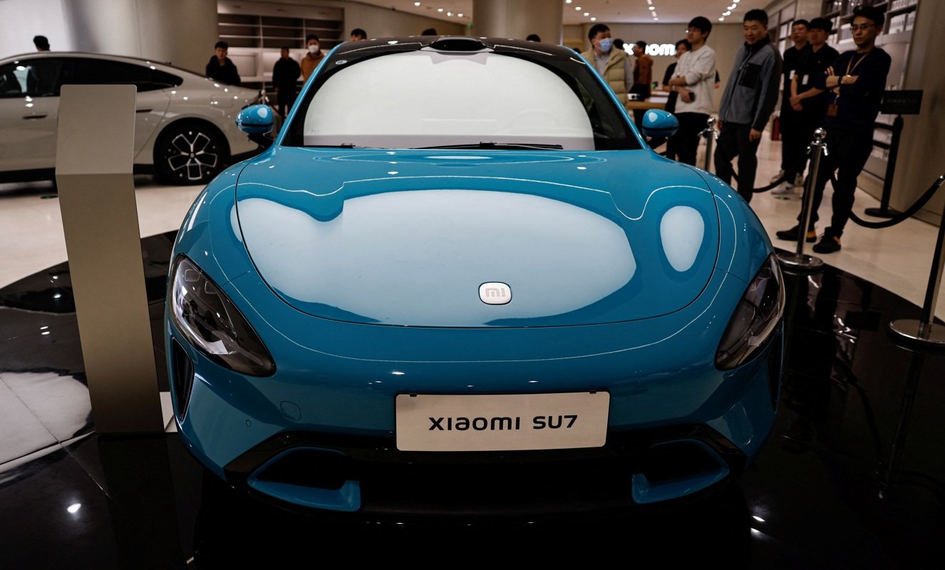Xiaomi registra queda em vendas de carros elétricos na China após colisão fatal