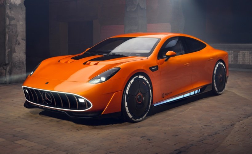 Conceito AMG GT XX é um ‘Porsche Taycan’ futurista da Mercedes?