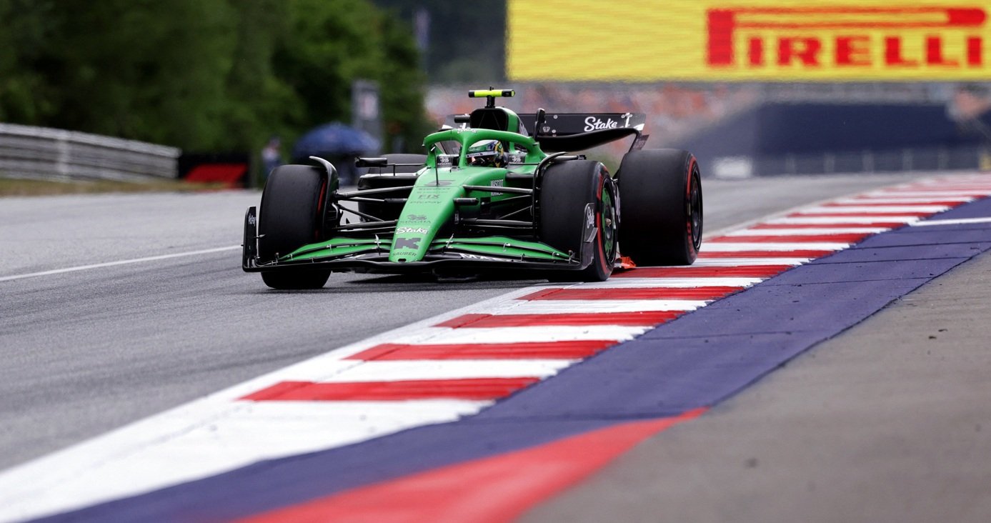 Com novidades na Sauber, Bortoleto é o 6º mais rápido no 1º treino do GP da Áustria