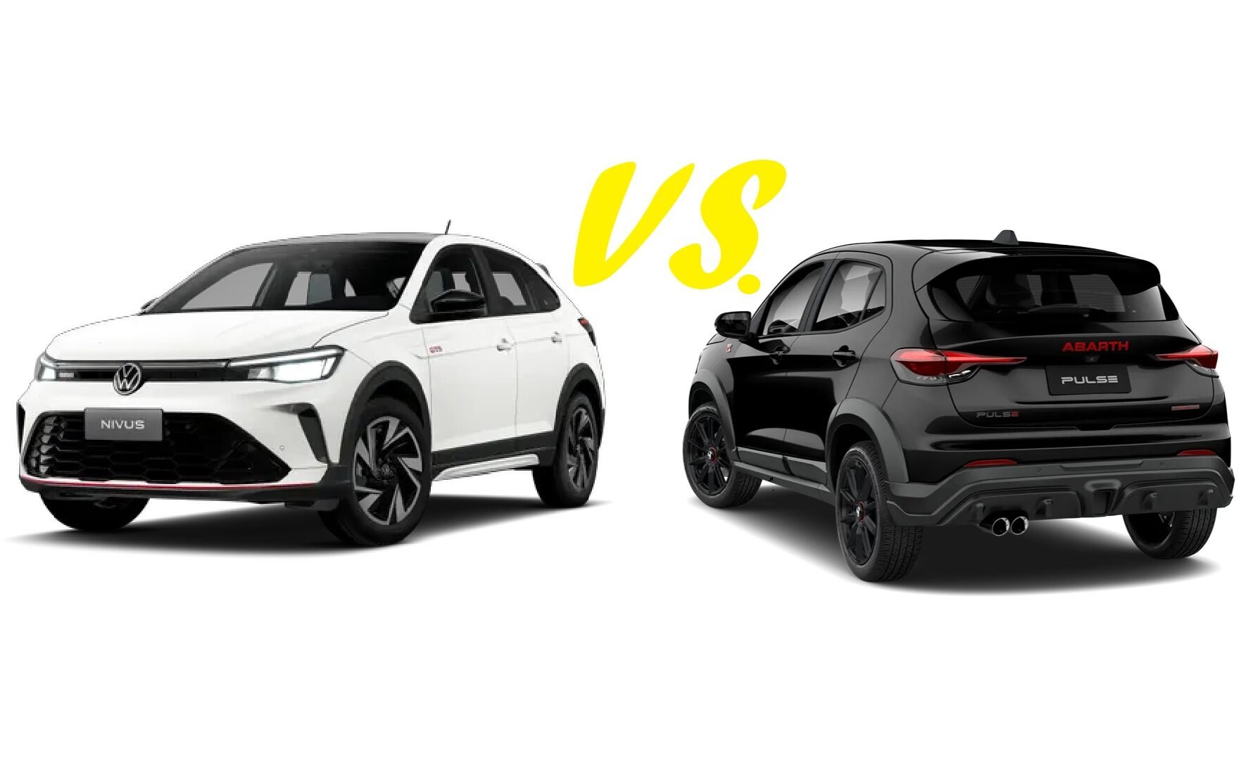 Fiat Pulse Abarth ou VW Nivus GTS? Motorização, desempenho, equipamentos e mais