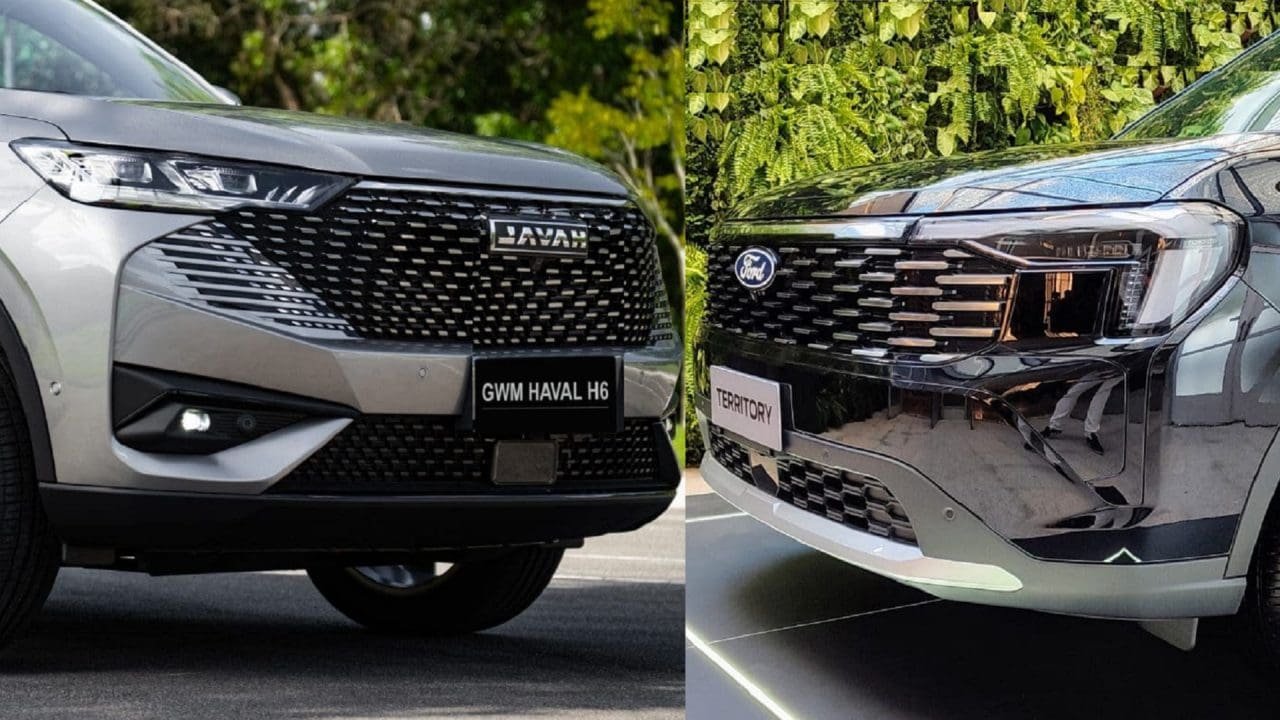Ford Territory 2026 ou GWM Haval H6? Briga dos SUVs médios chineses