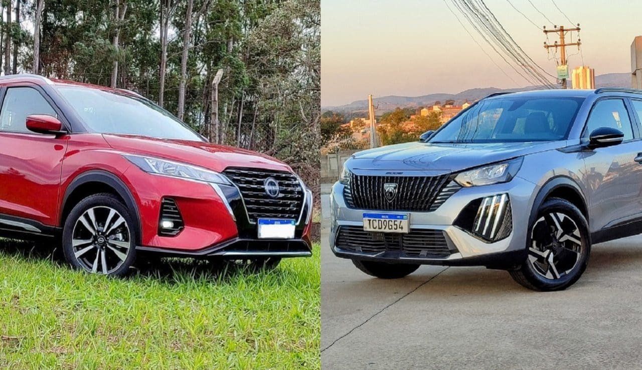 Nissan Kicks Play vs. Peugeot 2008: qual o melhor abaixo de R$ 150 mil?