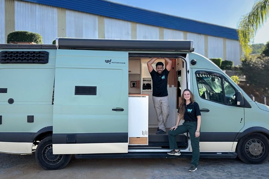 Casal de MG transforma ano sabático frustrado em empresa de motorhomes sob medida