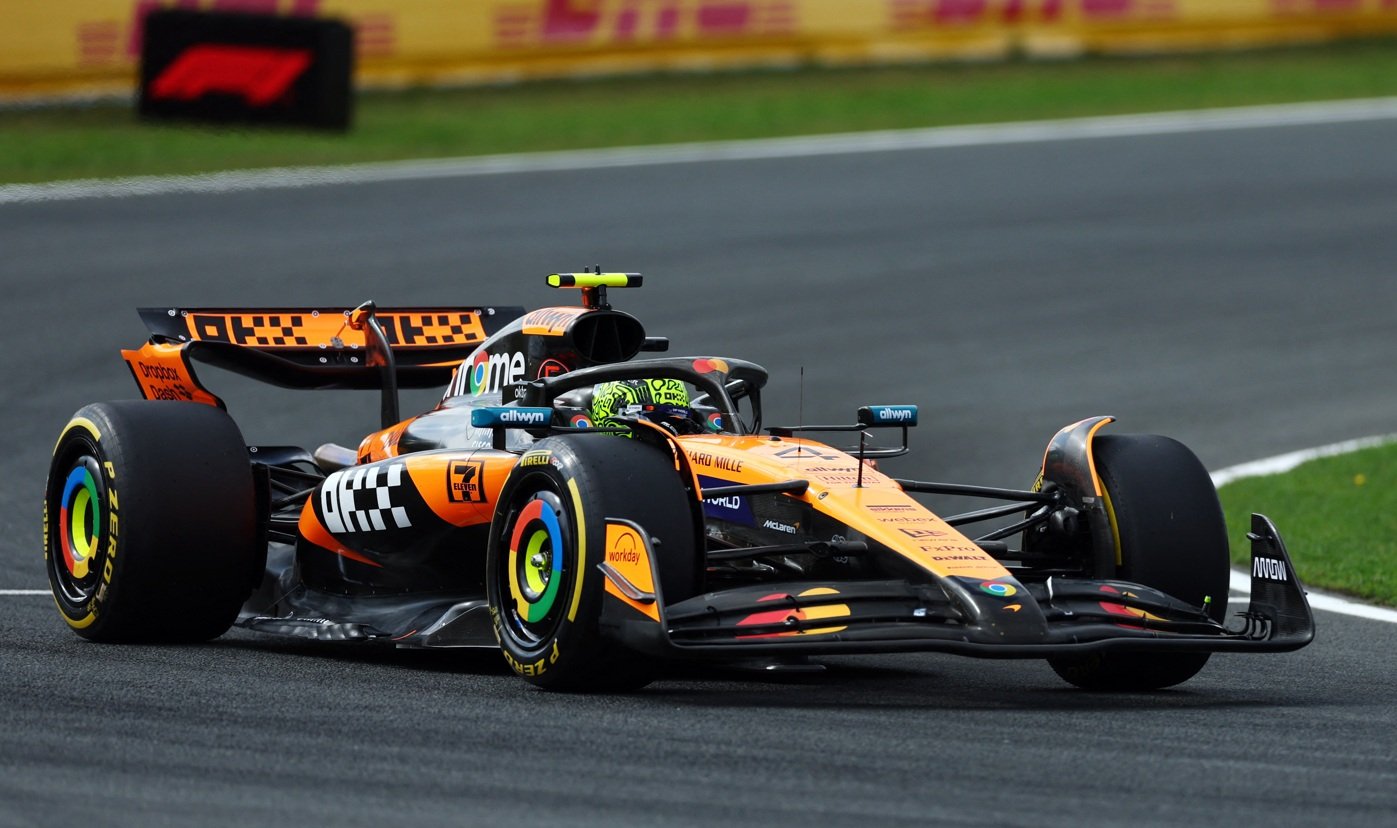 Volta das férias da Fórmula 1: Norris lidera 1º treino do GP da Holanda e Bortoleto é o 9º