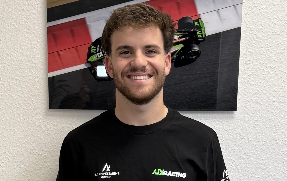 Filho de Rubinho Barrichello fecha com a AIX Racing para correr na Fórmula 3 em 2026