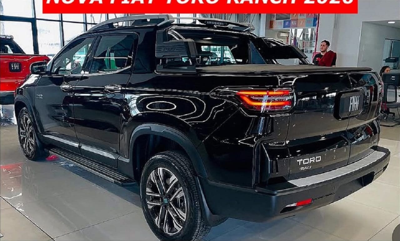 Flagra Fiat Toro 2026 - Foto: reprodução/FCA Fan Brazil no Instagram