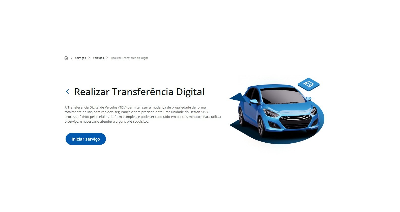 Transferência de carro pelo Detran-SP