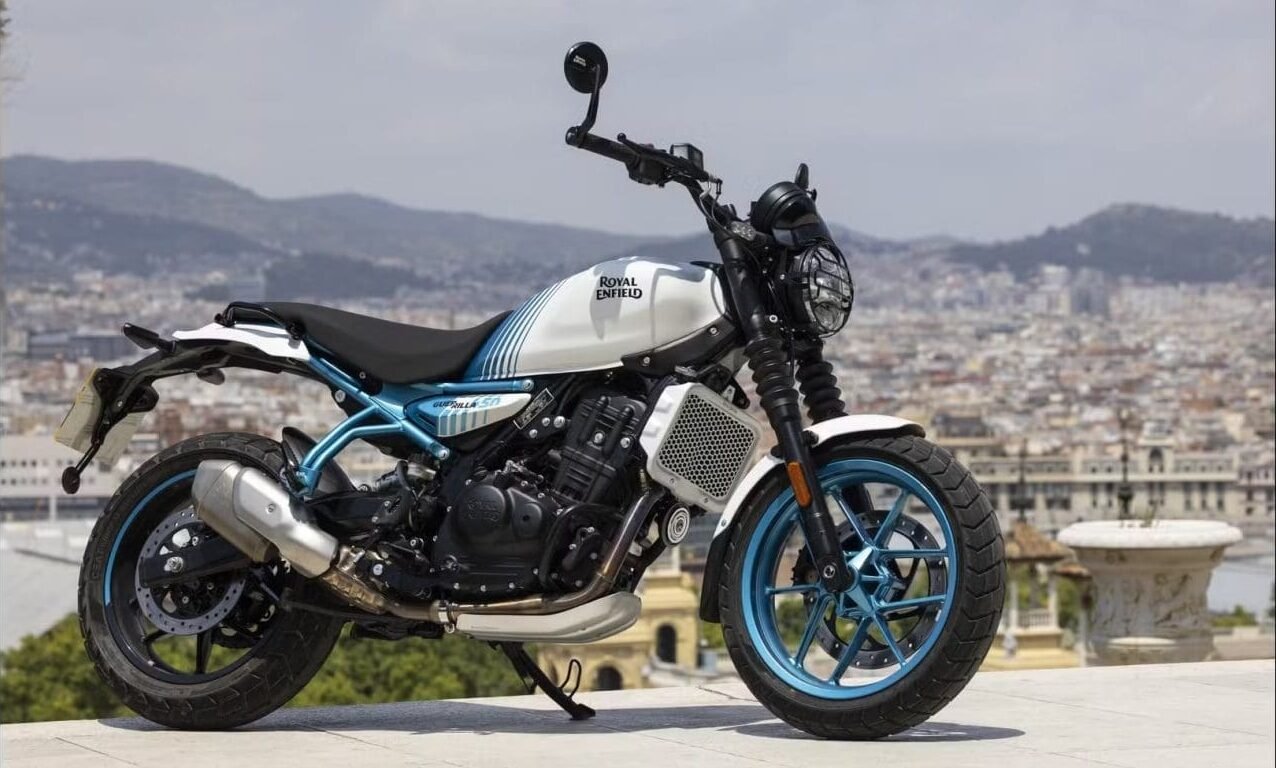 Royal Enfield Guerrilla 450 - Foto: divulgação