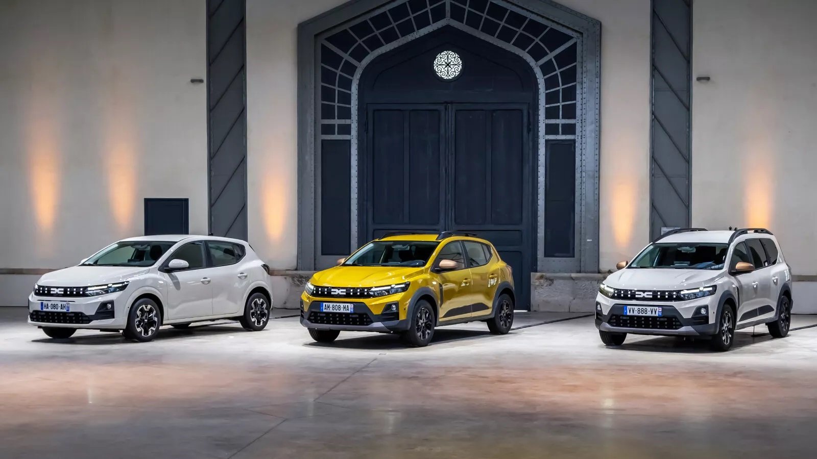 Dacia Sandero, Logan, Stepway e Jogger 2026 - Foto: divulgação