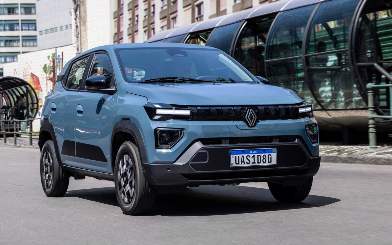 Renault Kwid E Tech Muda De Cara Mas Segue Como O El trico Mais Barato 
