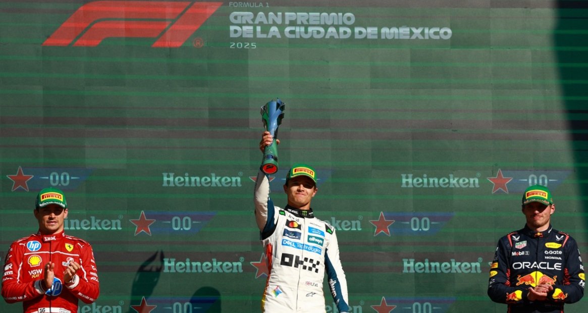 Fórmula 1: Norris reassume liderança do Mundial após vencer GP do México