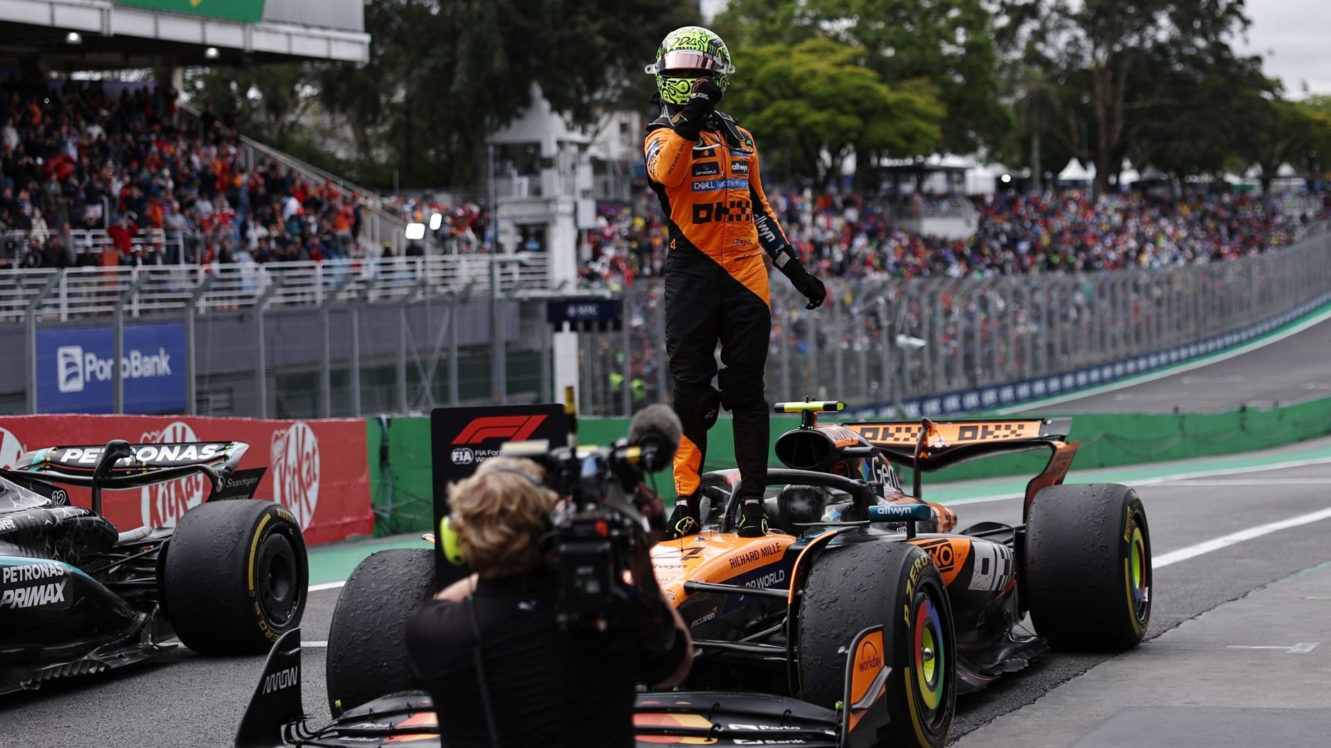 Norris vence GP de Interlagos e se aproxima do título do campeonato de pilotos da Fórmula 1